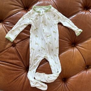 Kyte baby 6-12 footie- never worn